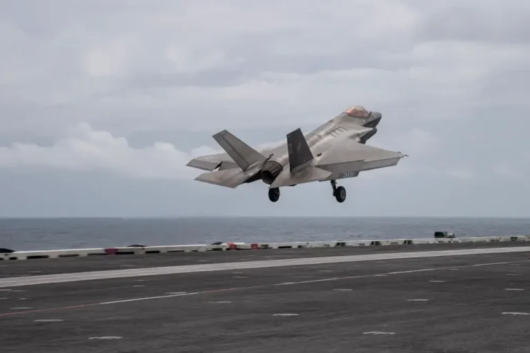 Every kind of F-35 has now seen combat after a carrier-based stealth fighter struck the Houthis