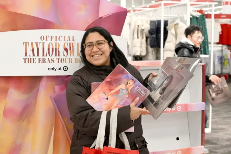 Photos show Taylor Swift fans lining up for ‘The Eras Tour Book’ at Target on Black Friday