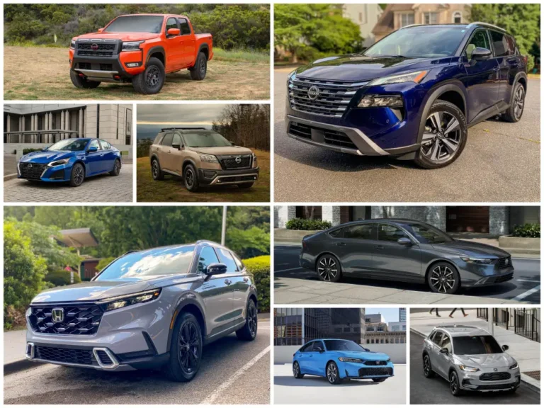 We look at Honda’s and Nissan’s 5 top-selling US models, as the companies plan to merge