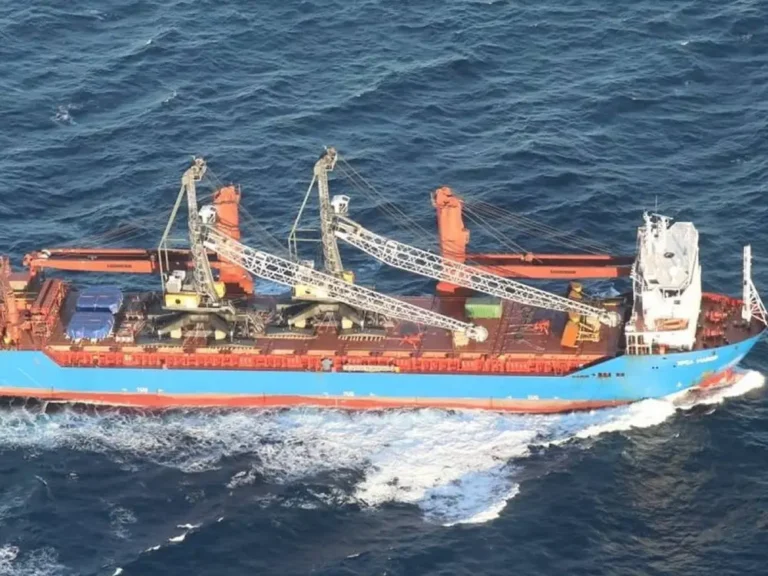 A Russian cargo ship that may have been part of an evacuation run to Syria sank