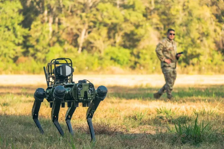 Weird robot dogs for future wars and more are showing up with guns, rocket launchers, and even flamethrowers