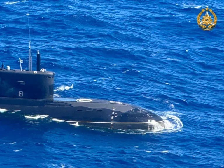 A US ally in the Pacific spotted a Russian submarine in the contested South China Sea