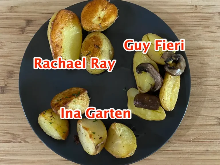 I tried roasted potatoes from Guy Fieri, Ina Garten, and Rachael Ray. My favorite recipe was also the easiest to make.