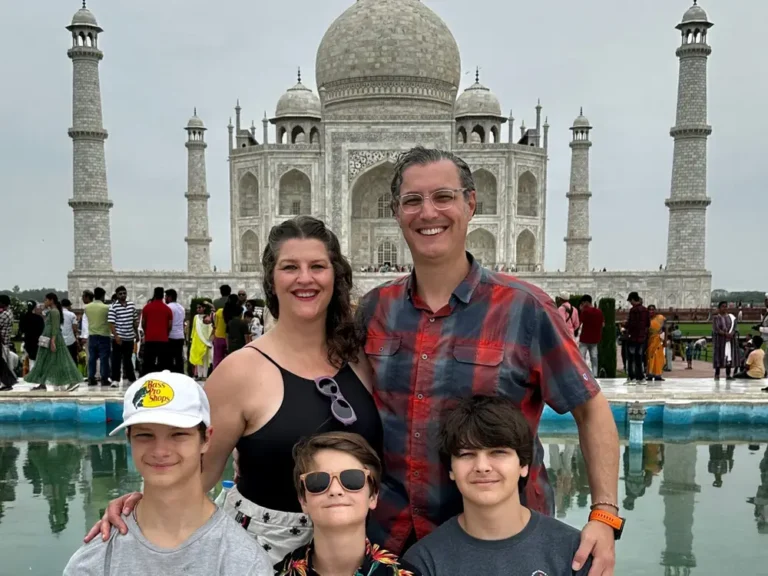 I took my 3 kids to India to relive my study-abroad days. Traveling in my 40s is a whole new kind of magic.