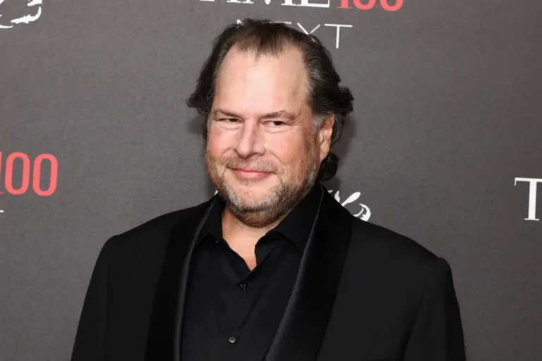 Marc Benioff says humans are already working alongside AI agents