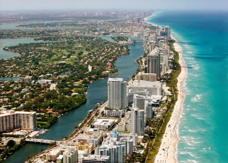 Miami’s beachfront high-rises are sinking fast. It’s a warning for coastal properties worldwide.