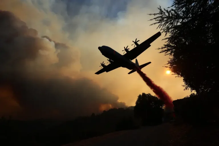 See the US military’s special C-130 Hercules water bombers that are joining the LA wildfire fight