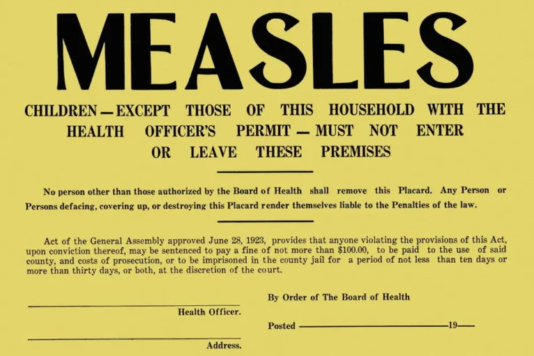 Vintage photos show life before the measles vaccine