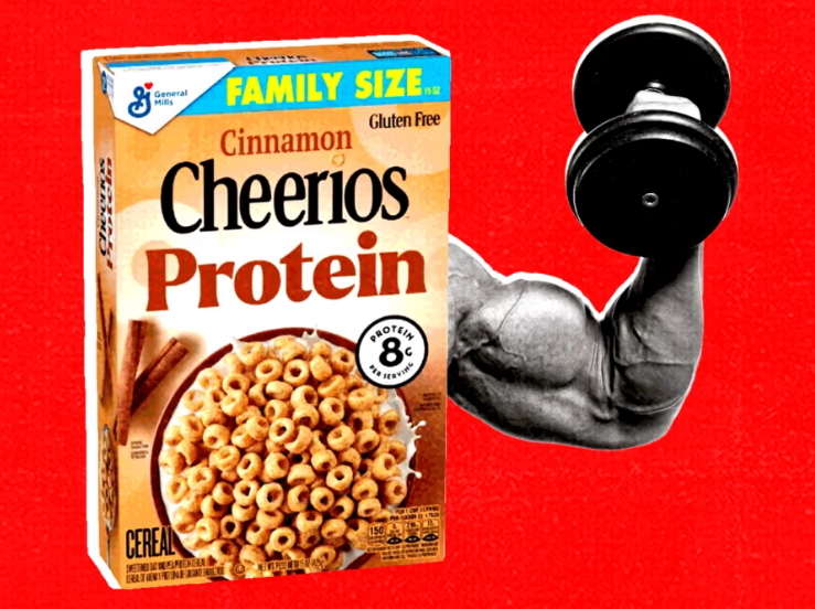 Why the cereal aisle is getting so swole