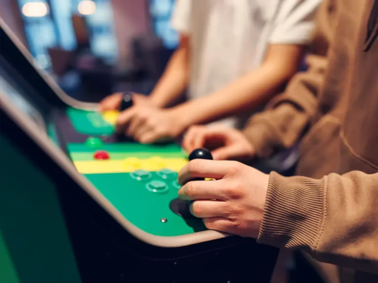 When I travel with my teens, we seek out the nearest arcade. It’s the only place we all can easily connect on family vacations.