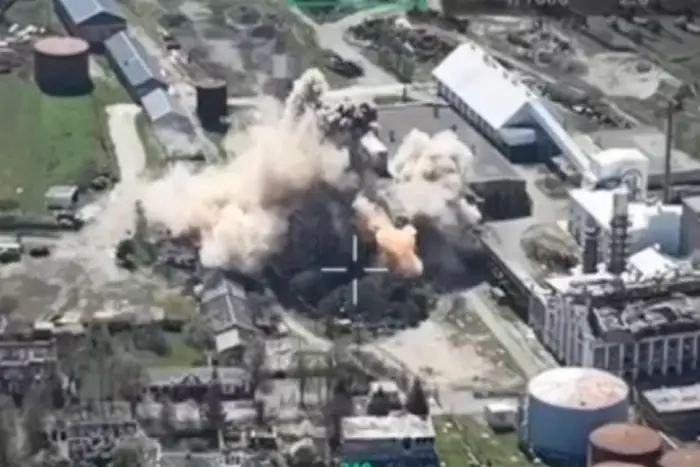 Ukraine says it hit a Russian drone operations base in a strike on Kursk