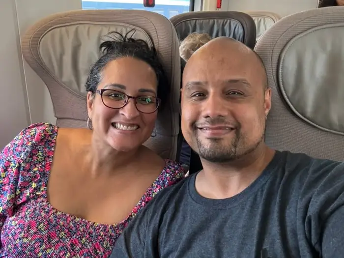 We took a first-class train ride from Paris to London for $434 a person. It felt like a fancy flight.