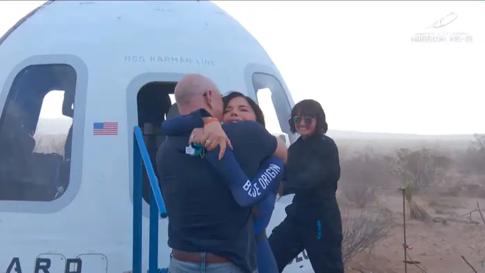 Lauren Sanchez’s first trip to space gave her major perspective. Here’s what she realized while floating above the Earth.
