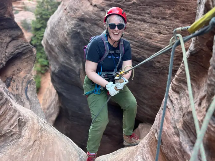 I left my husband behind on my 50th birthday to go hiking in Utah. Traveling separately is good for our marriage.
