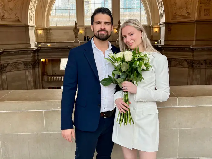 I made myself go on a date every day of the week. I ended up marrying the guy from Tuesday.