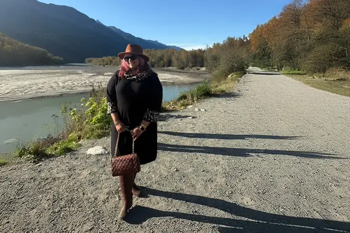 I’m 48 but I pretend every day that I’m 90. I want to be grateful for the body that I still have.