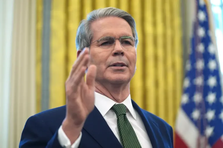 Bessent rejects warnings of a recession and says more than 50 countries are trying to negotiate tariffs