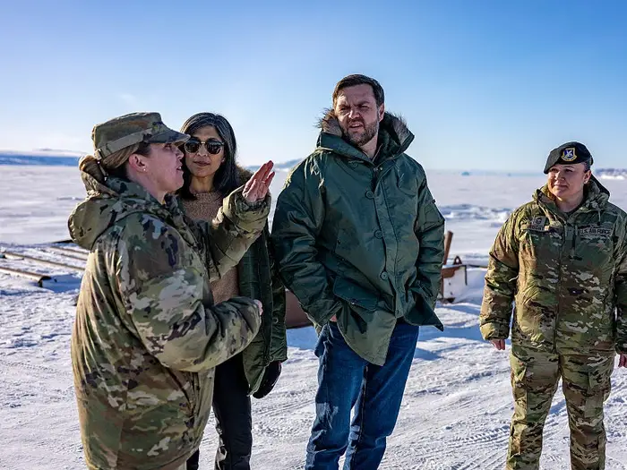 US fires commander of Greenland Space Force base following Vance visit