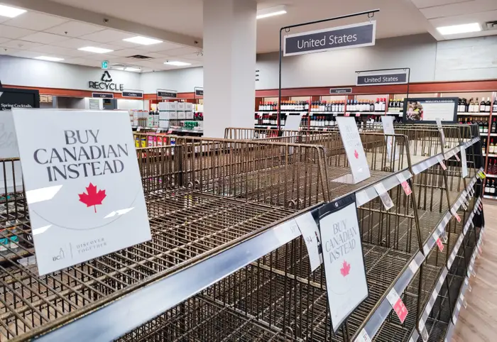 Some Canadian stores are labeling US imports with a T for ‘tariffs’ — and buyers are snapping up alternatives
