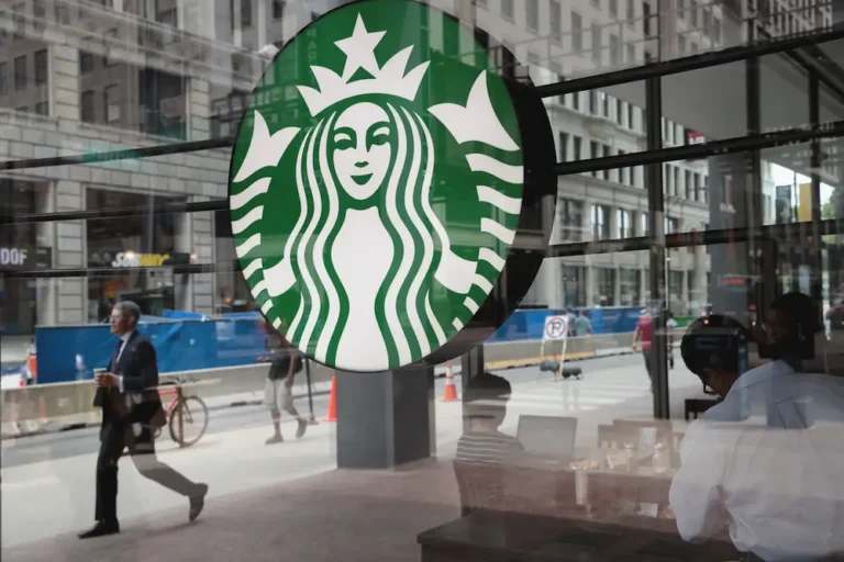 Starbucks CEO says it’s making progress on turnaround. Sales are still falling