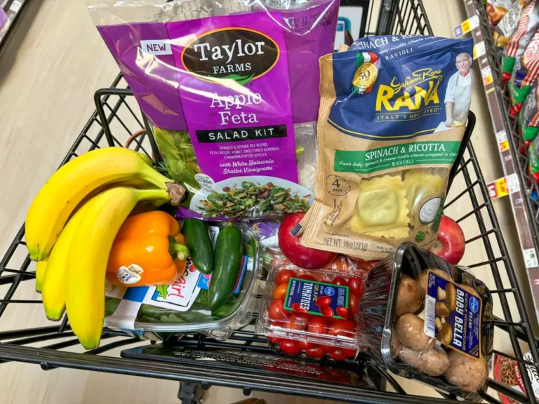 I use the ‘6-to-1’ method for buying groceries to save money and time