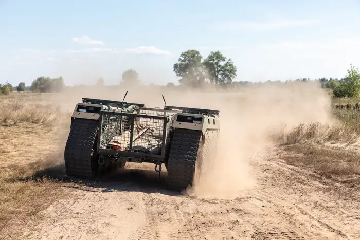 Ukrainian soldiers are evacuating wounded soldiers with ground robots — but the risks mean it’s only done as a last resort