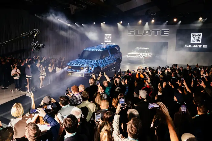 Jeff Bezos-backed Slate Auto announces factory location for its $25,000 electric truck