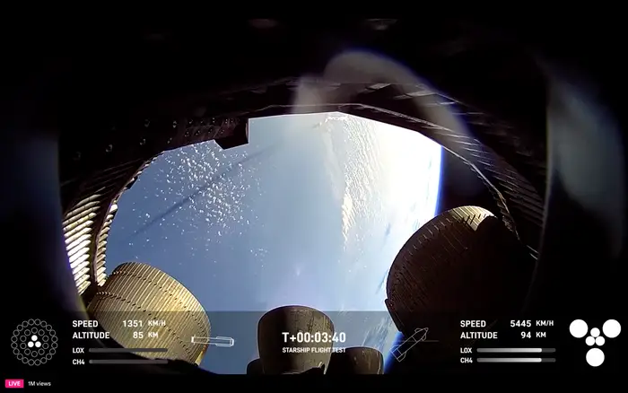 SpaceX’s Starship lost control, spun wildly, and exploded just as it reached space