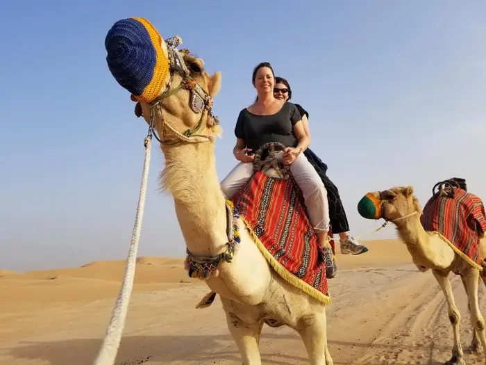 I spent my 50th birthday in the Middle East with my sister. Traveling without kids was what I needed.