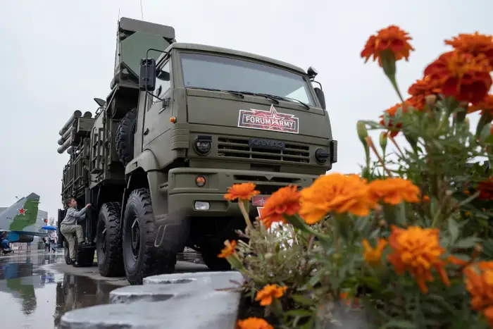 Footage appears to show Russian air defenses struggling against a fixed-wing drone flying 700 miles behind its borders