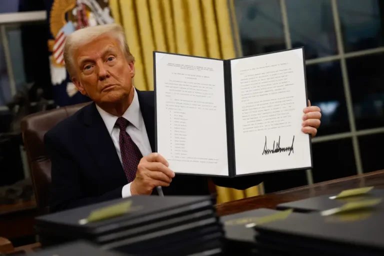 Trump’s new executive order says private law firms will do free work for accused cops