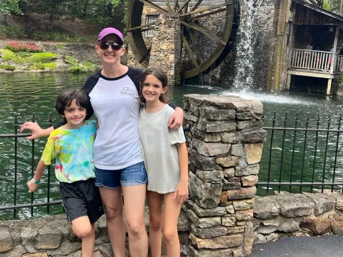 I was terrified to lose my hair during chemo, but it brought out the best in my kids