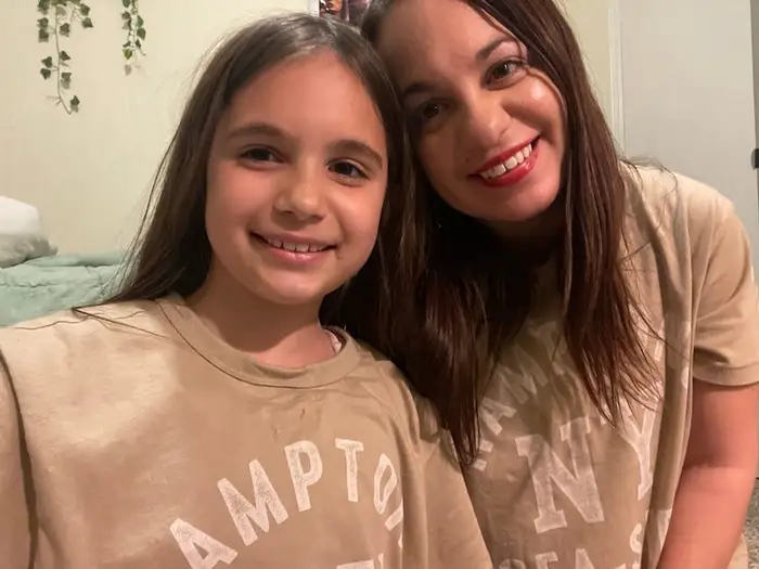 I’m a 42-year-old mom who often wears matching outfits with my 10-year-old. It helps my body image and brings us closer together.