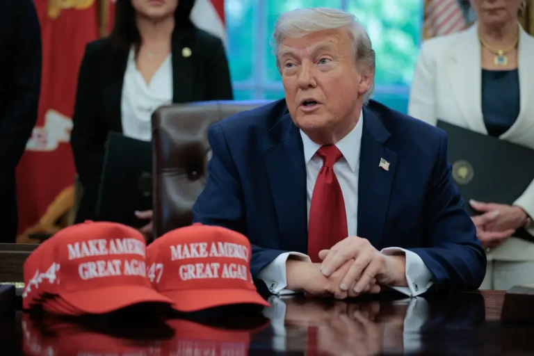 Trump denies that the recent tantrum in bonds forced him to pause his trade war