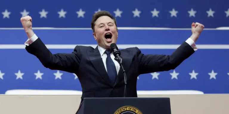 Tesla stock has spiked 20% since Musk said he’s stepping back from DOGE