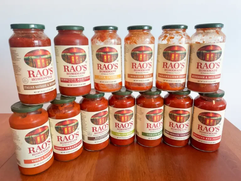 I tried every flavor of Rao’s tomato sauce I could find and ranked them from worst to best