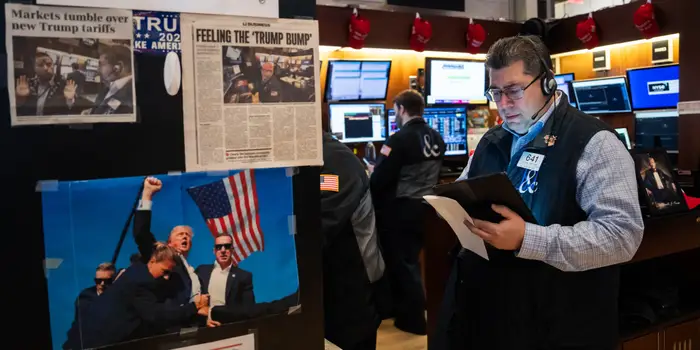 Trump rips Biden for a weak stock market. He’s deflecting the blame.