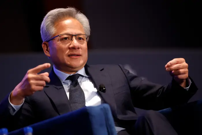 Jensen Huang said the US and China are ‘very, very close’ in the chip race