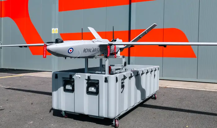 Check out the Royal Air Force’s new StormShroud drone made to jam enemy radars and clear the way for F-35s and Typhoon fighters