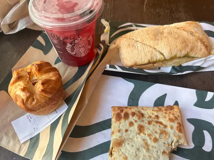 Starbucks wants to add an afternoon snack menu. I’m hungry — I can see why.