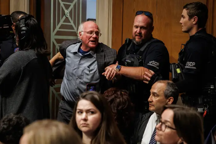 Video shows Ben & Jerry’s cofounder being removed from Senate committee hearing and arrested after Gaza protest