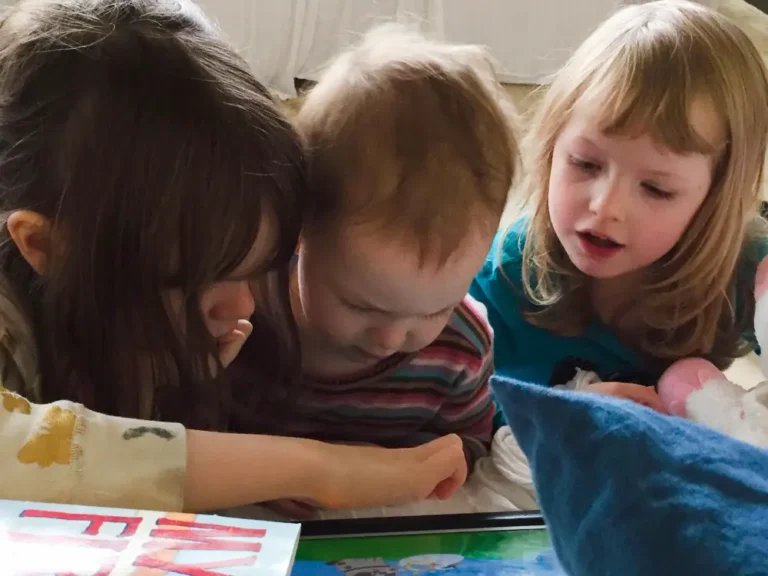 I play alongside my kids now that they’re older more than I did when they were toddlers