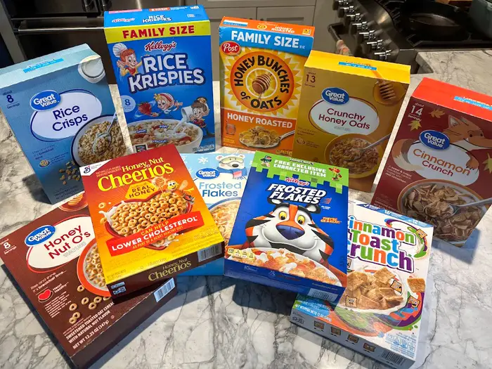 I compared brand-name cereals to Walmart’s cheaper generic versions. I’ll never buy some pricier options again.