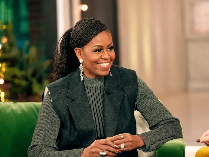 Michelle Obama says a lot of parents these days are holding on too tight to their kids