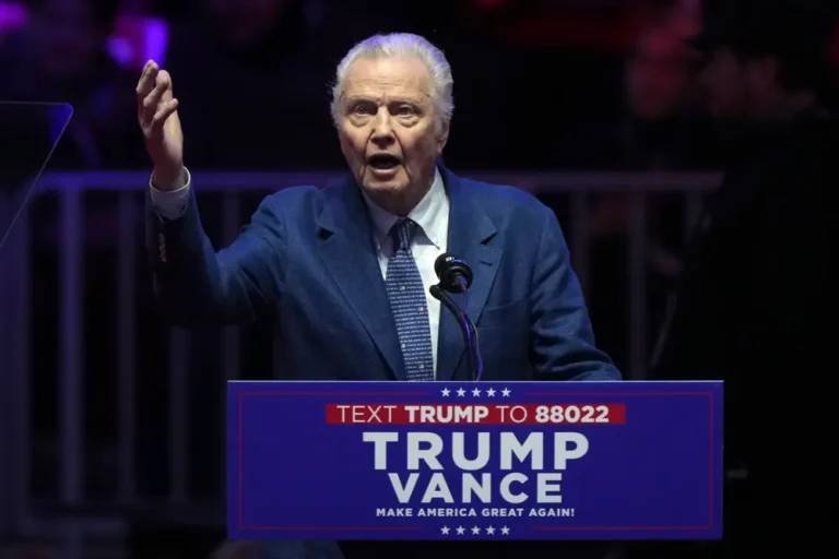 Jon Voight says he’s sent Trump a ‘comprehensive plan’ to ‘make Hollywood great again’