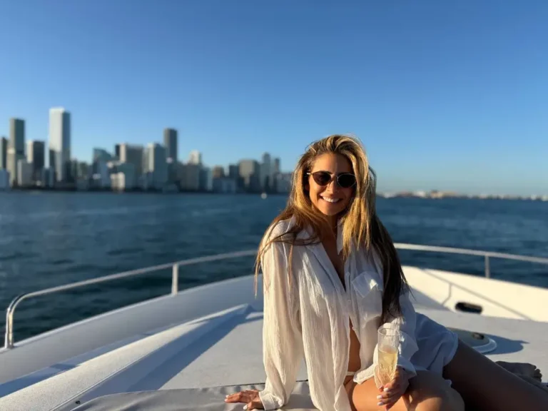 We rented a 90-foot yacht with a captain to explore Miami by water for the day. It was a highlight of our trip.