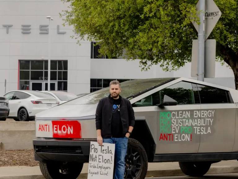 A Tesla worker knew his anti-Elon Musk website was a risk. He did it anyway.