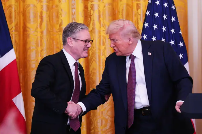 Trump says first trade deal is with the UK — with many others to follow