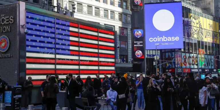 Coinbase stock is surging, with the exchange set to be the first crypto firm in the S&P 500
