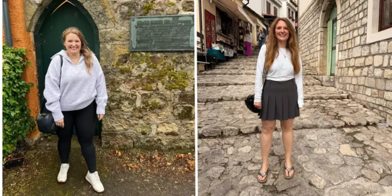A 38-year-old woman who had gained weight from traveling lost 50 pounds in a year. She shared 5 easy ways she did it.